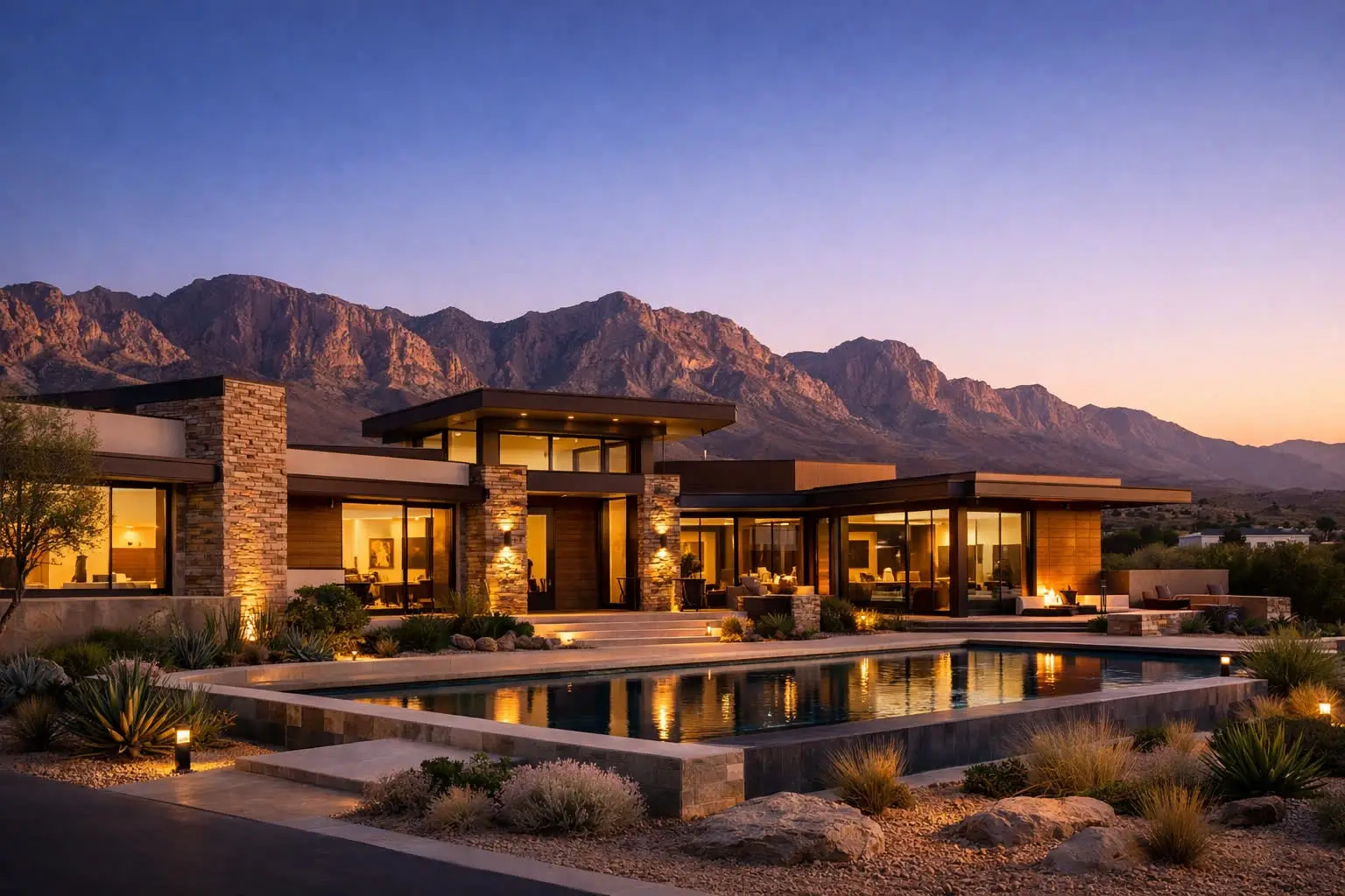 Contemporary Las Vegas home interior
